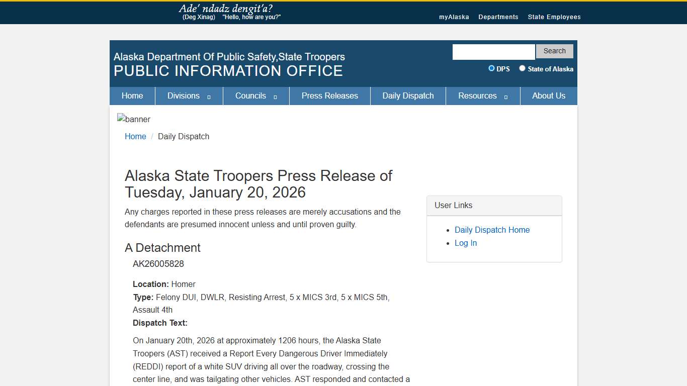 Department of Public Safety