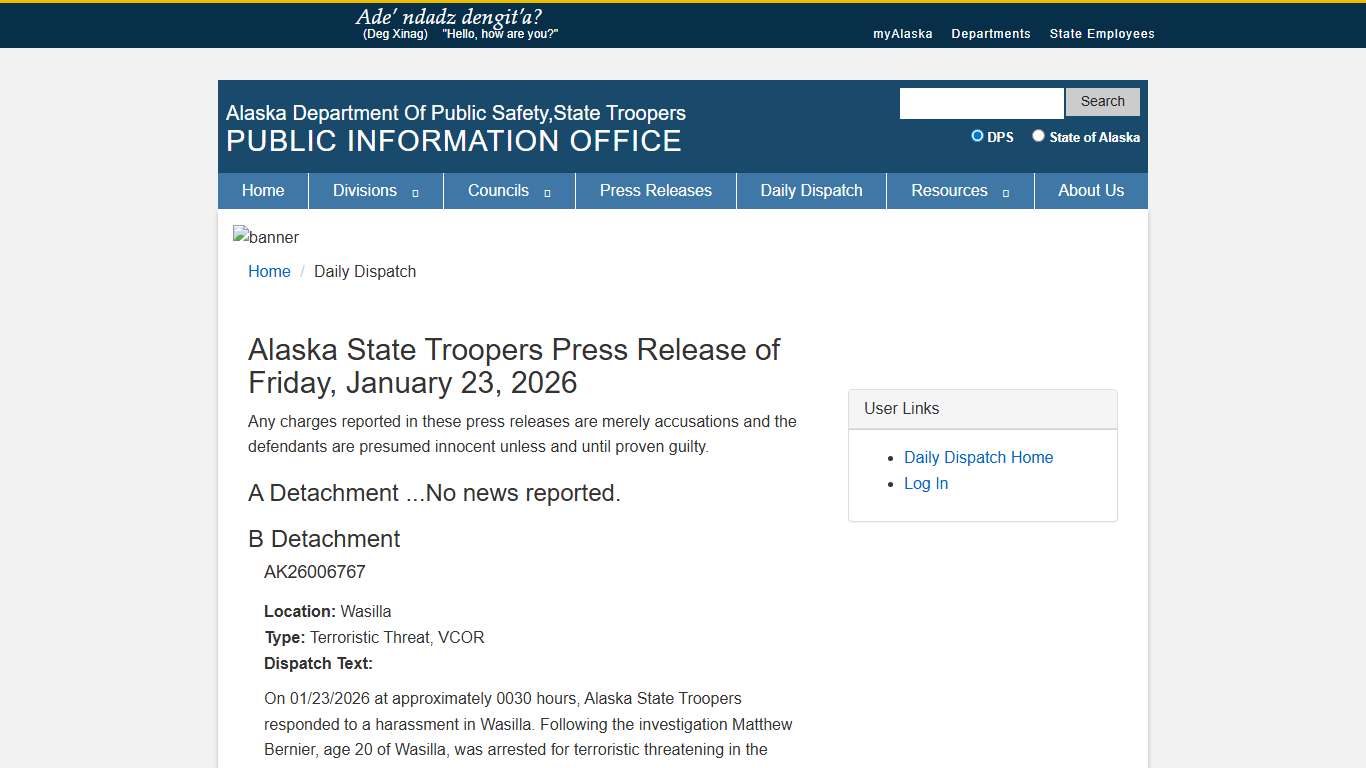 Department of Public Safety